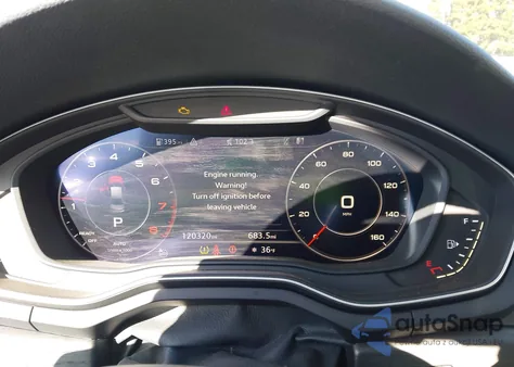 2017 Audi A4 2.0T Premium из США, поврежденный, VIN WAUENAF46HN067687